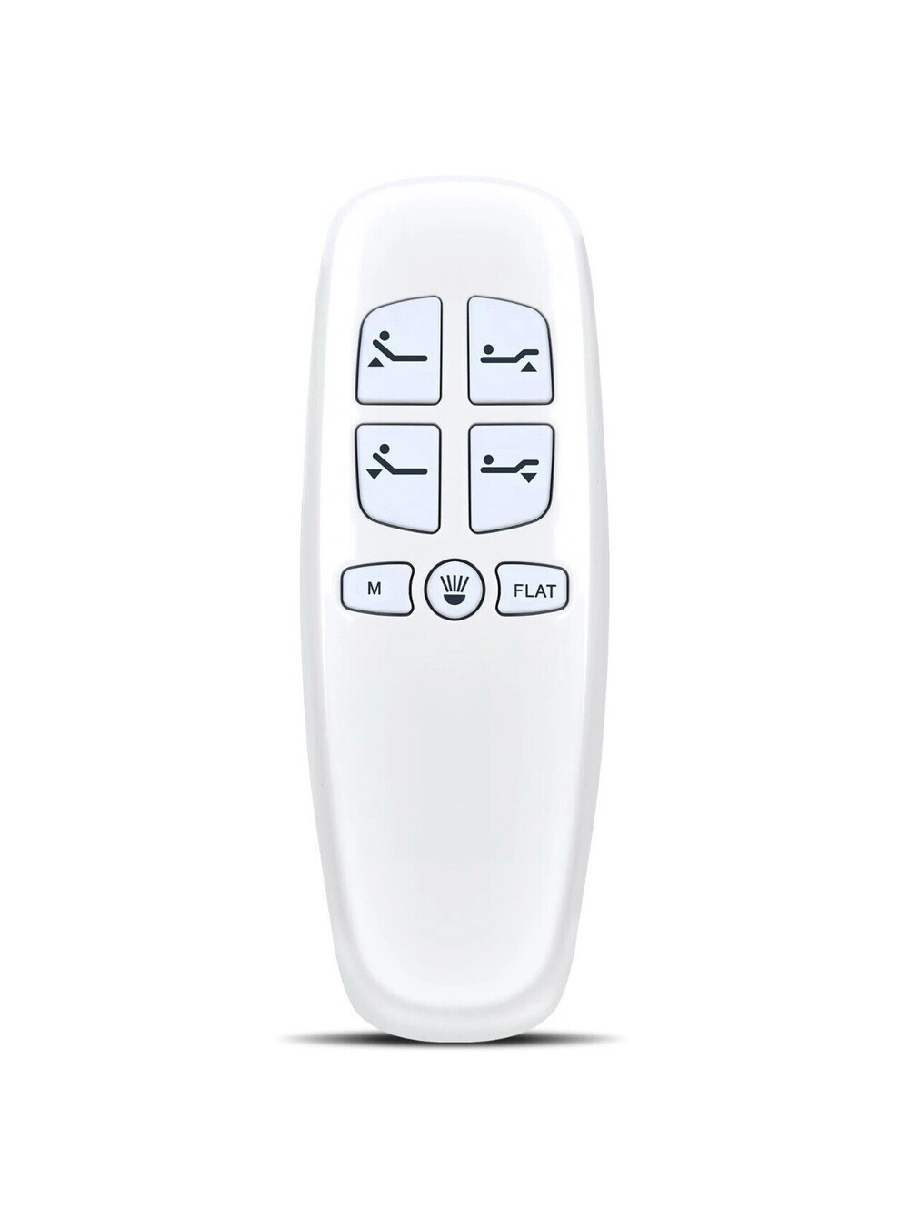 Remote Control for Bed Tech BT2000 Lucid L300 Richmat HJH13D Bed White